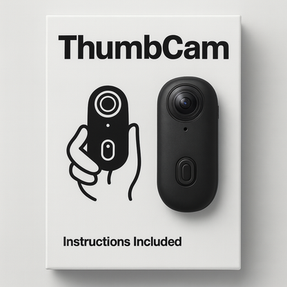 Vintaly™ 4k ThumbCam – Clip, Record & Go